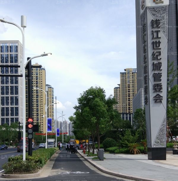 三思智慧路燈系統(tǒng)杭州錢江世紀(jì)城項目